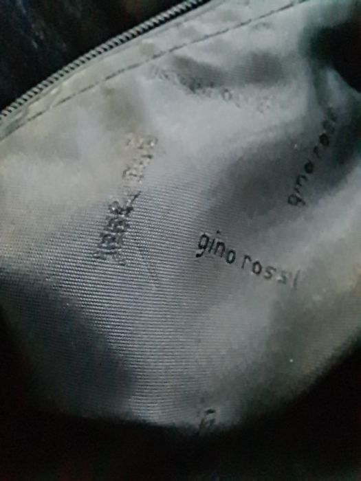 Skórzana torebka aktówka Gino Rossi