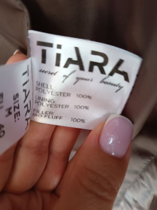 Продам брендовий зимній пуховик бренд Tiara
