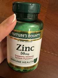 Lek suplement cynk Zinc Nature’s Bounty nowe