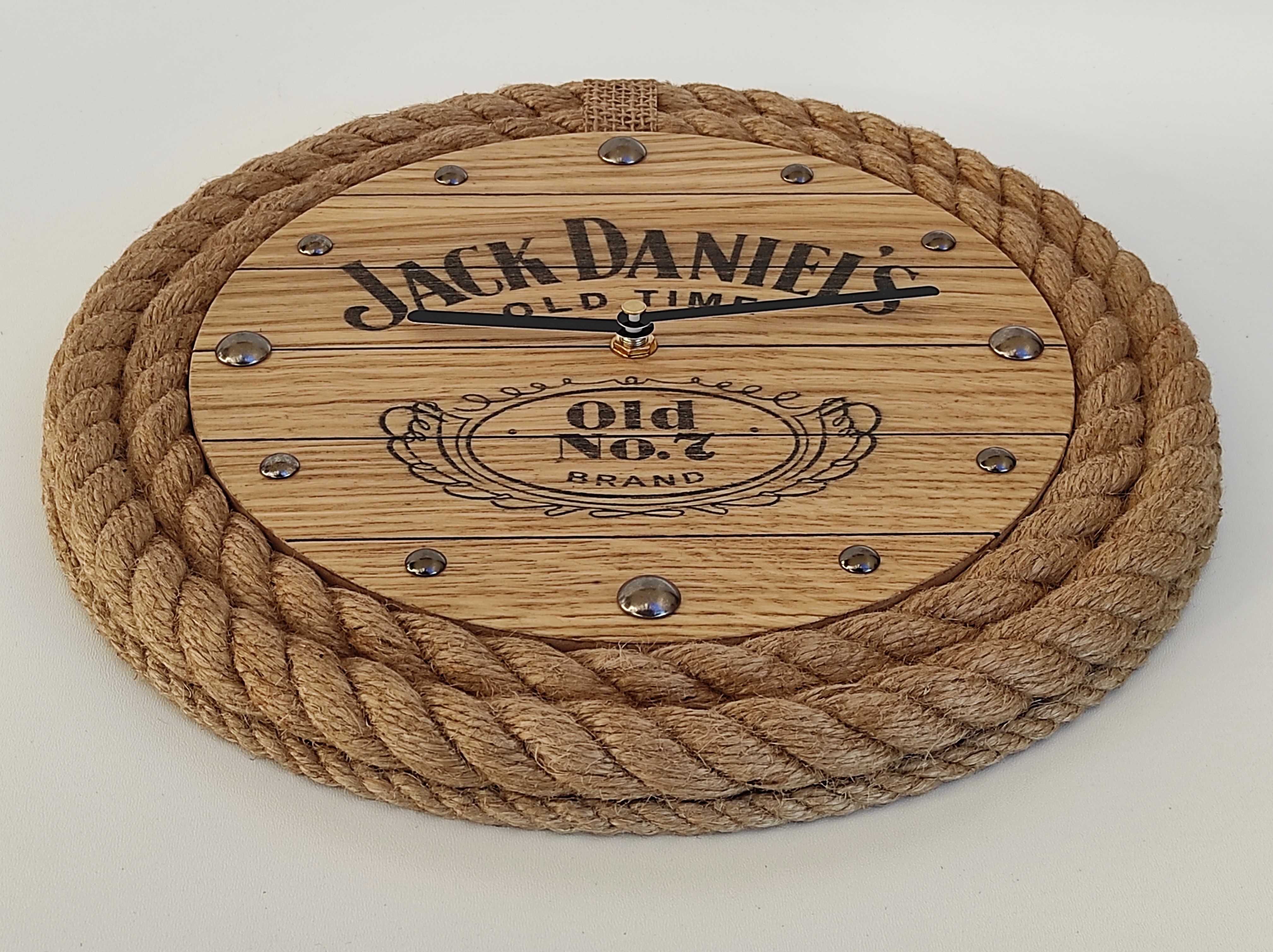 Jack Daniels Prezent dla mężczyzny DUŻY Zegar w stylu Jack Daniel's