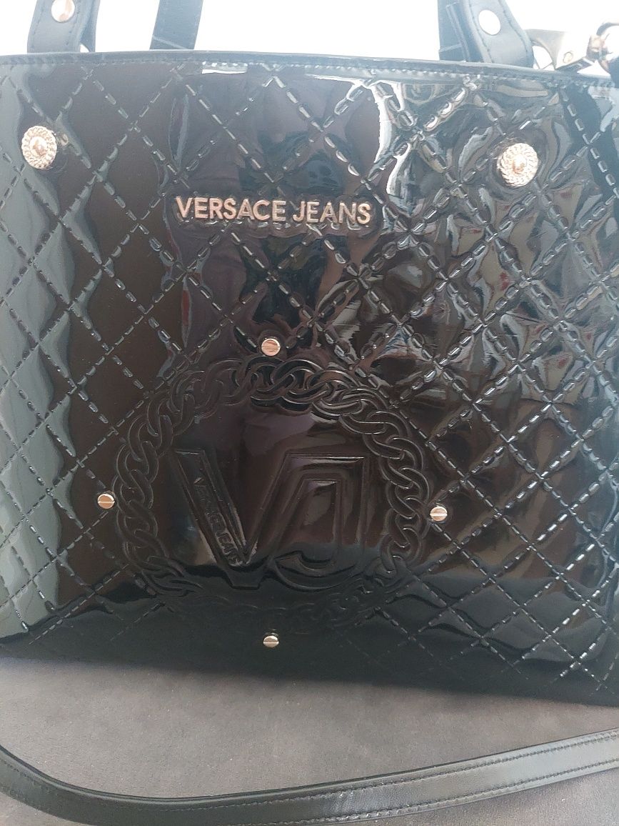 Versace jeans orginal lux torebka st.idealny
