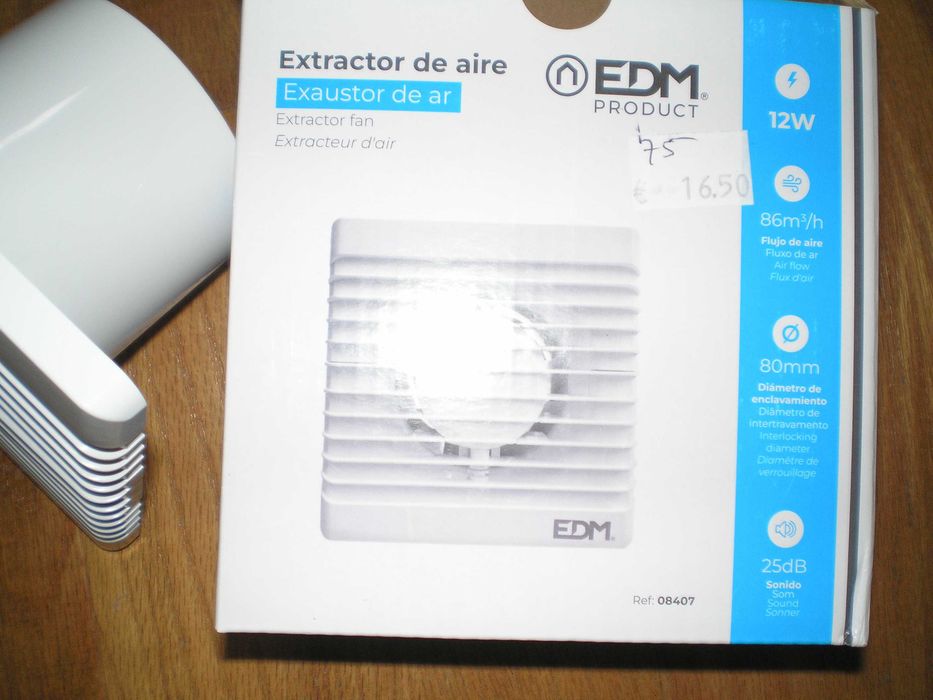 Extractor de ar EDM