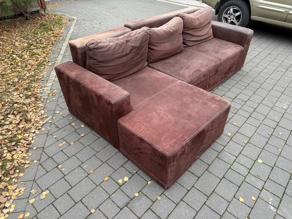 Narożnik z funkcją spania