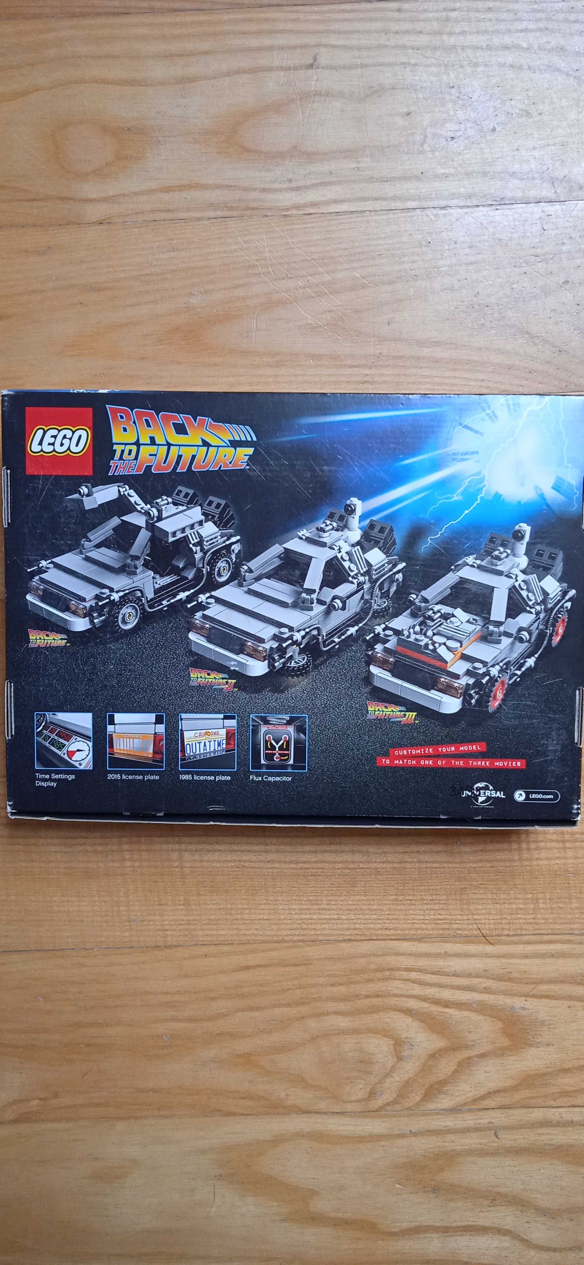 Lego DeLorean Powrót do przyszłości 21103 Back to the future
