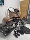 Espiro miloo 3w1 Beige Luster baza obrotowa fotelik cybex z