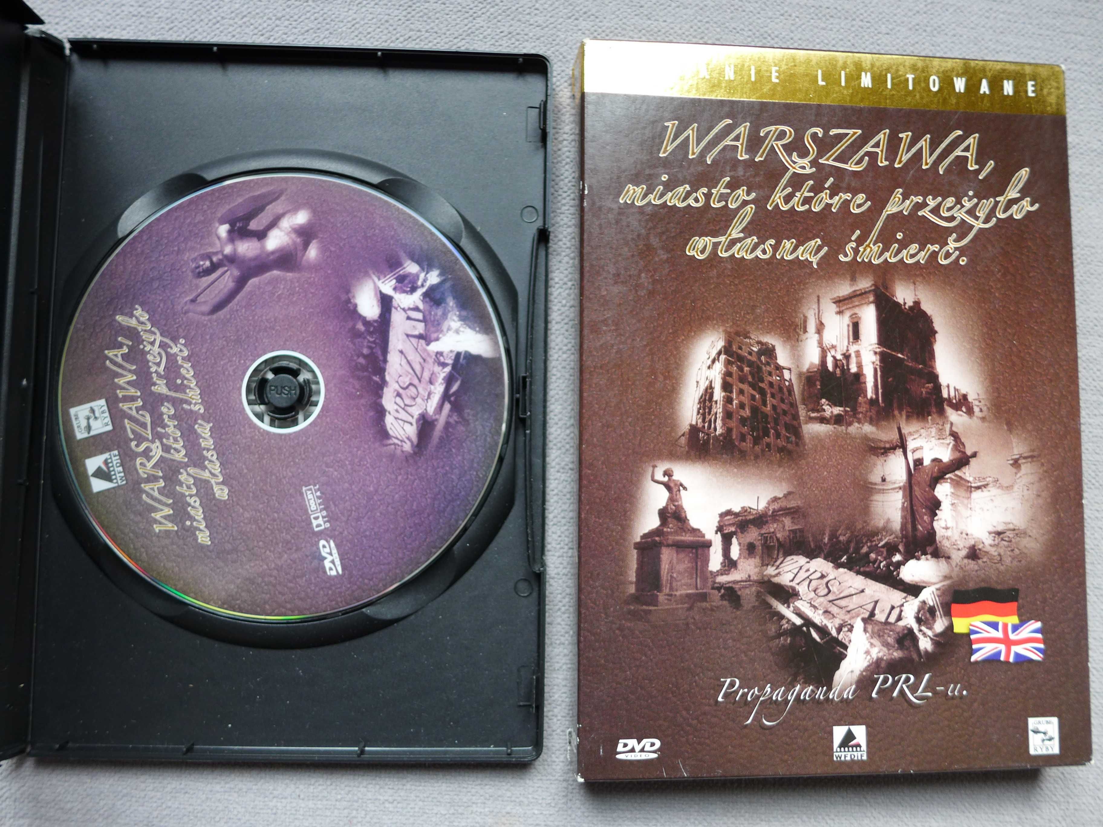 PŁYTA DVD "Warszawa miasto które przeżyło własną śmierć" historia PRL