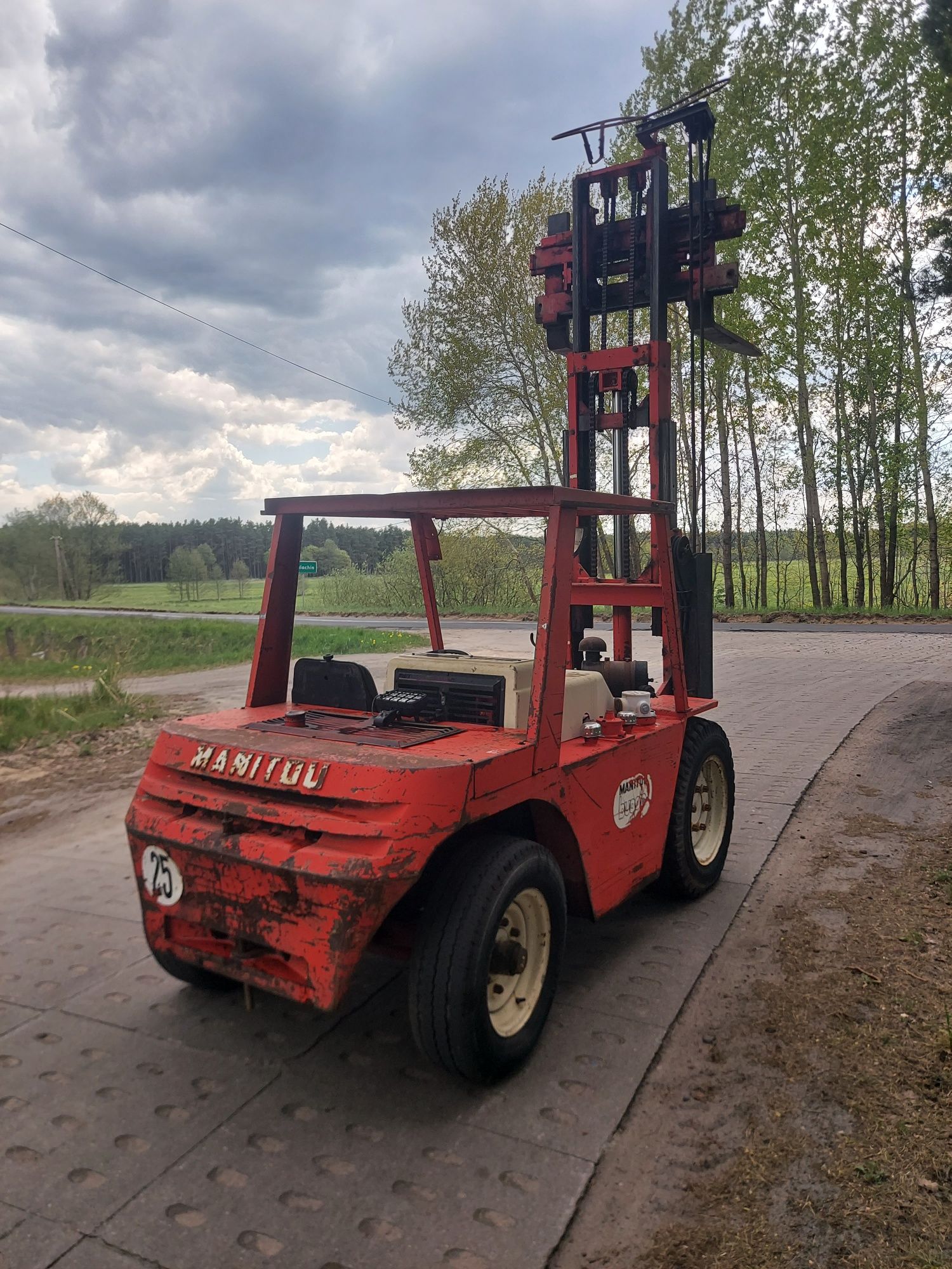 Manitou Widlak terenowy mc20hp 1990r diesel