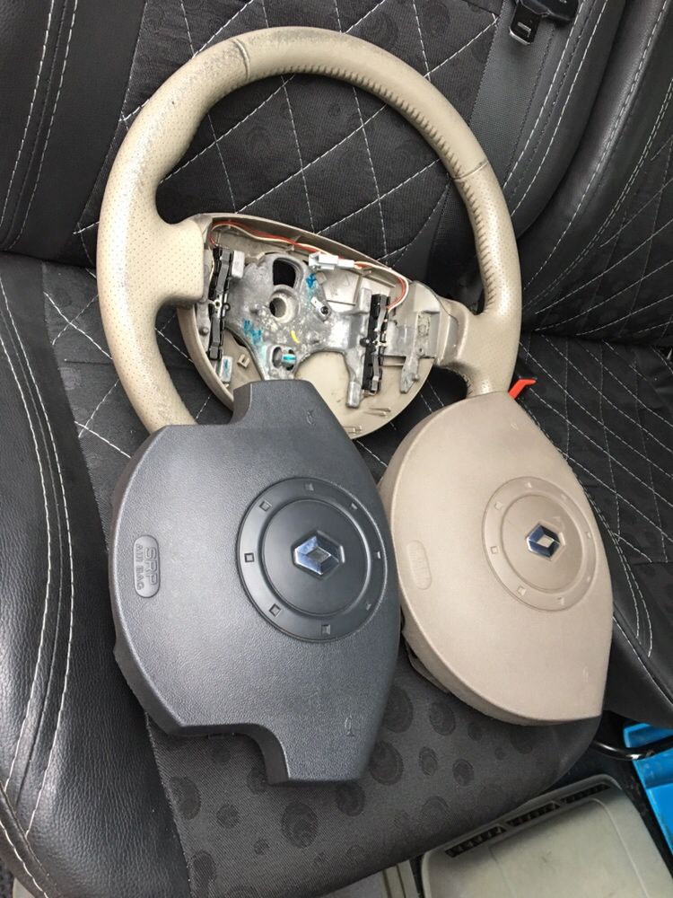 Подушка безпеки шлейф руль airbag Renault scenic 2 megane 2