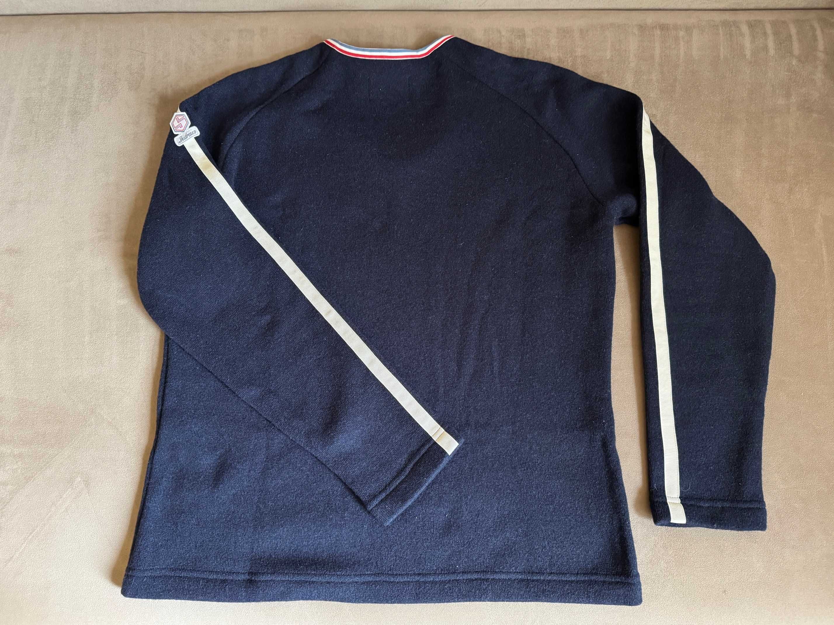 Sweter, bluza męska, sweter 37% wełna, Skidress, r L/XL. stan perfekt!