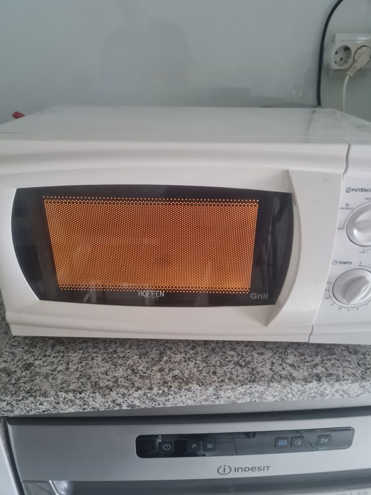 Microondas hoffen sem prato