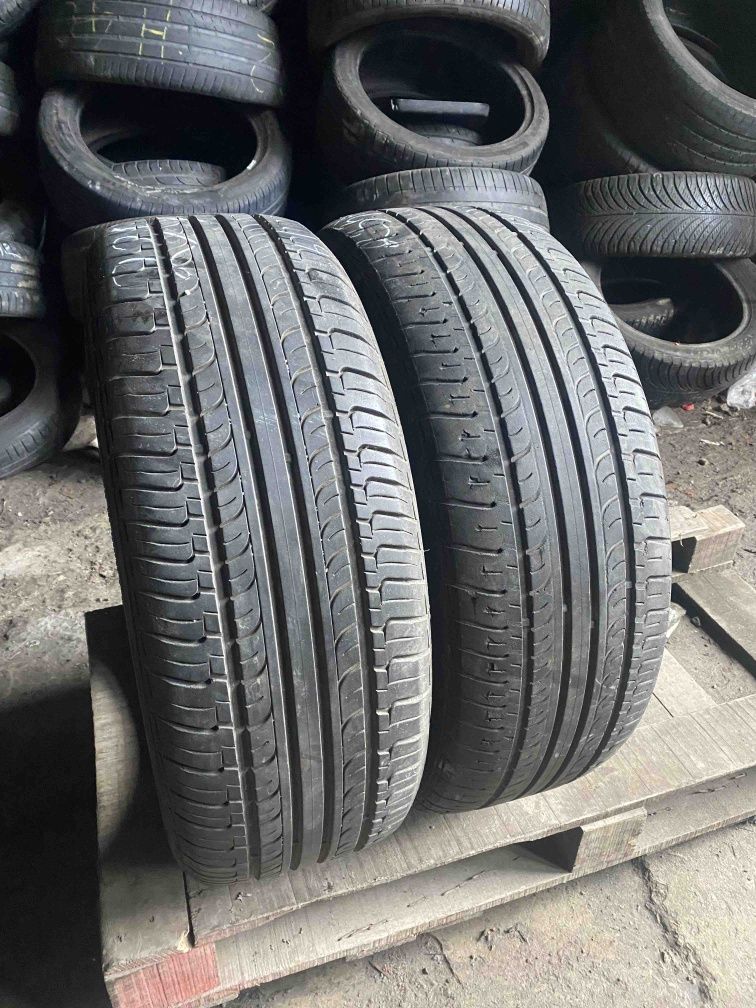 235.55.18 Hankook 2шт лето БУ склад шины резина из Европы 55 R18