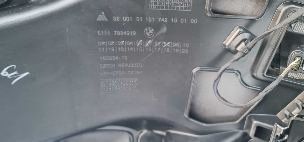 BMW X2 U10 Zderzak grill M-Pakiet NOWY Kompletny PDC PMA black saphire