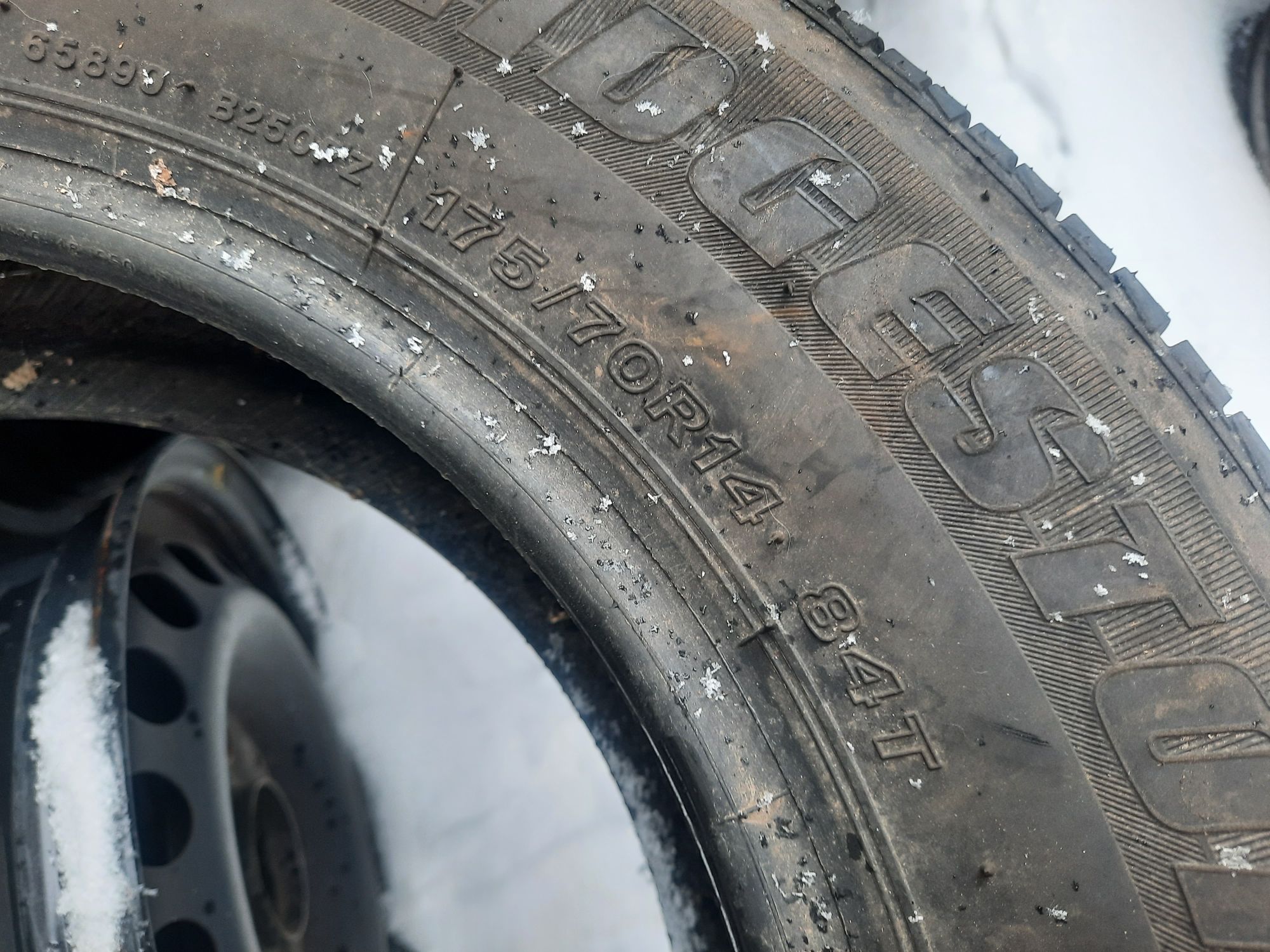 Літні шини (летняя резина) 175/70r14 Bridgestone B250