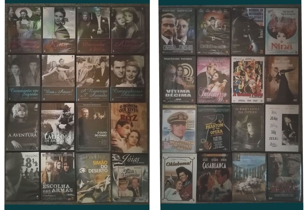 Lote 178 DVD's Originais (LOTE 45) filmes / séries 
Lote 178 DVD's Ori