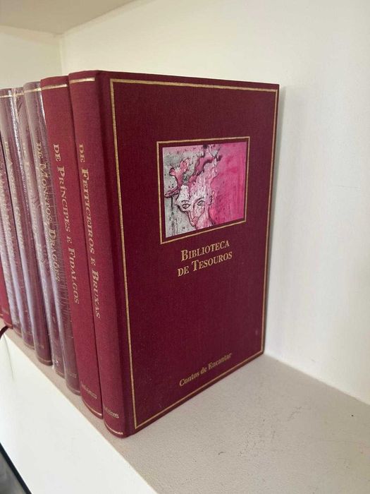 coleção biblioteca de tesouros contos de encantar