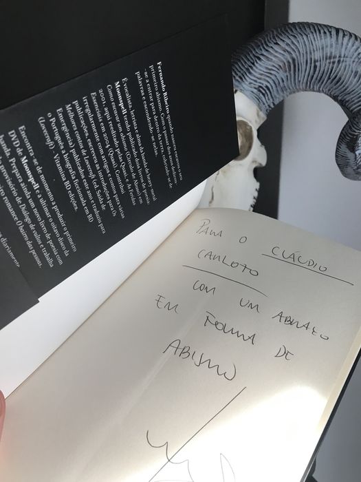 Livros - Fernando Ribeiro / Moonspell (Autografados)