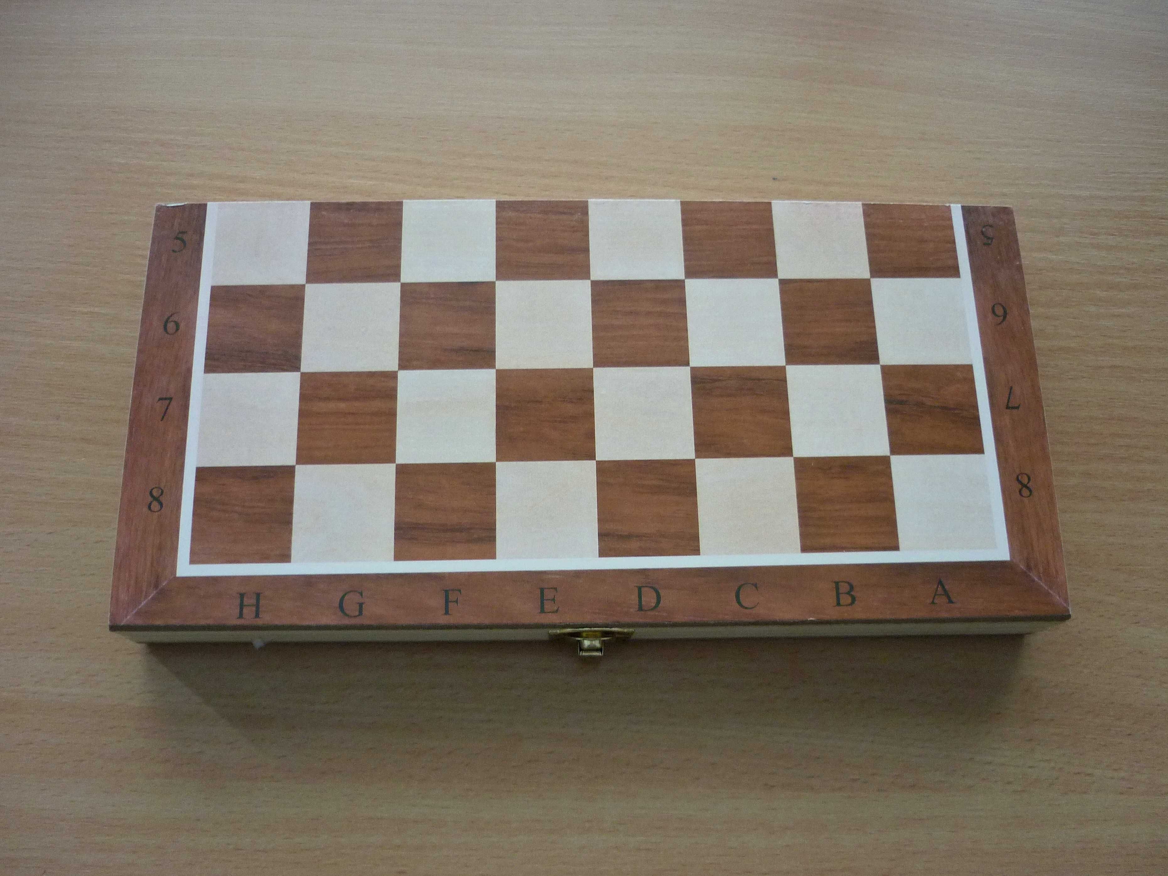 Шахи, шашки, нарди 3 в 1  (24х24см), компактний дорожній набір