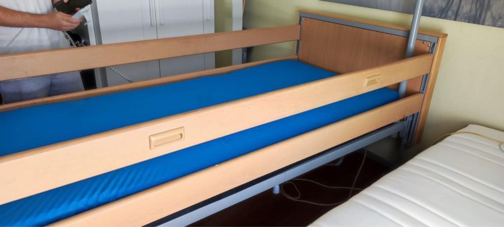 Camas hospitalares elevatoria, eletrica