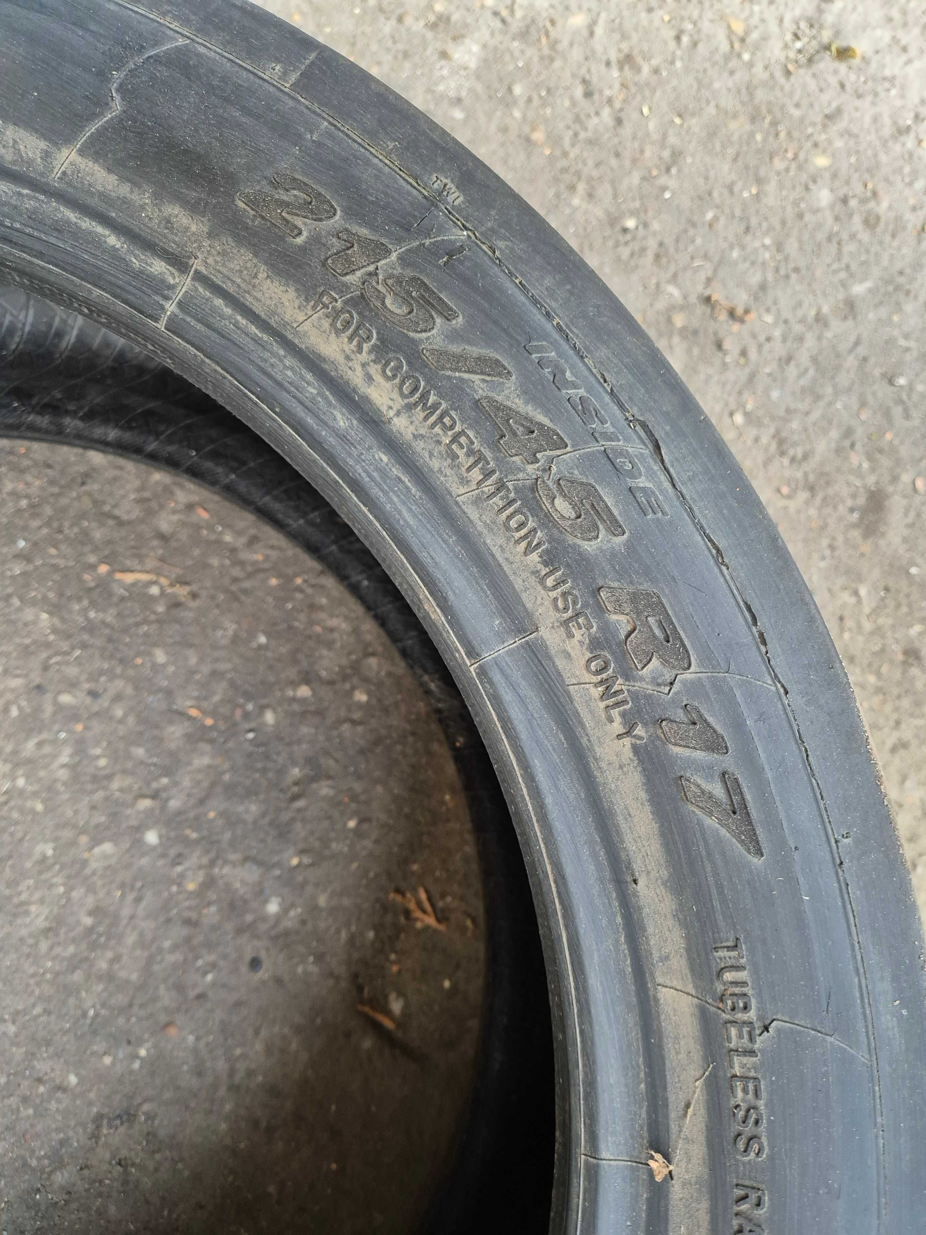 1szt Semi slick rajdowy Pirelli RK _ 215/45/17