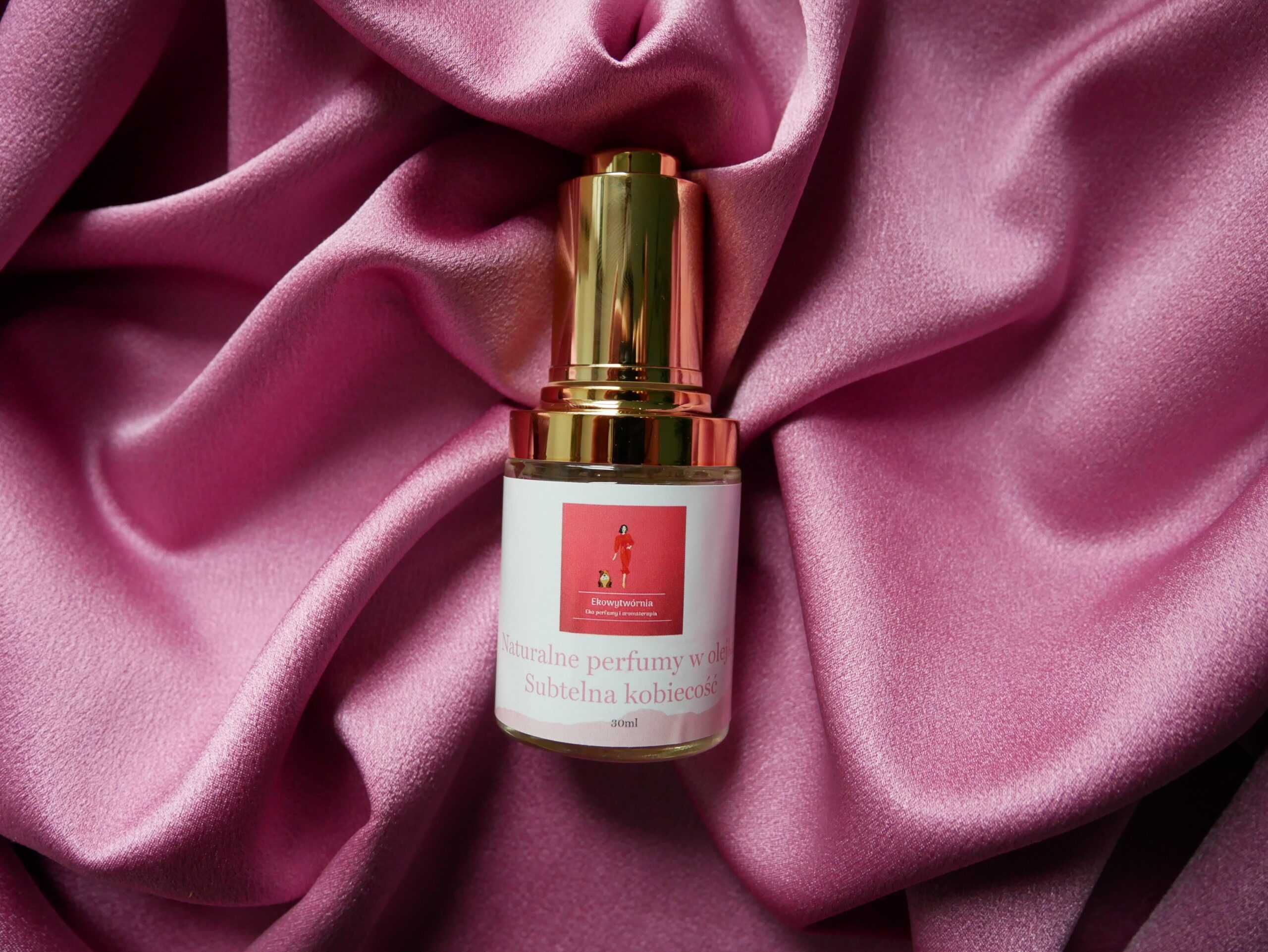 Naturalne perfumy w olejku pachnidło SUBTELNA KOBIETA jaśmin sandał