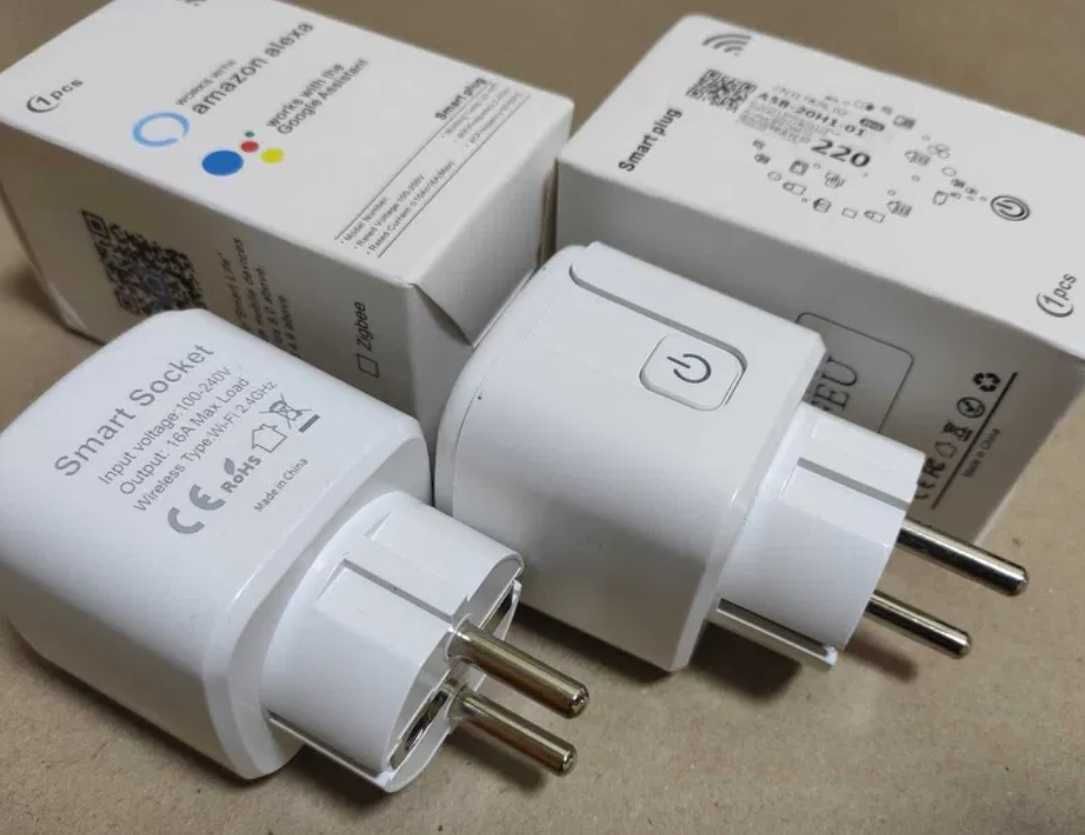 Умная WiFi Розетка 16A