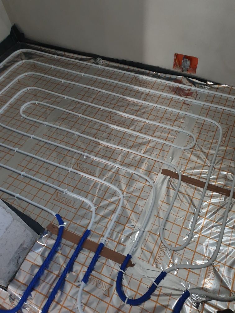 Ogrzewanie podłogowe cena z materiałem dom biuro remont hydraulik