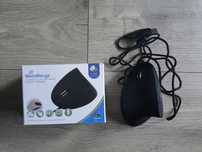 Media Range ergonomiczna mysz z 6 przyciskami dla leworęcznych