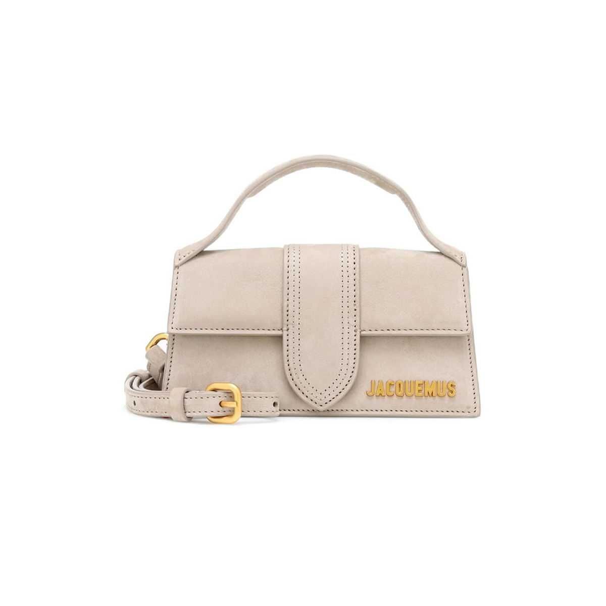 Сумка Jacquemus Le Bambino Mini Suede Beige