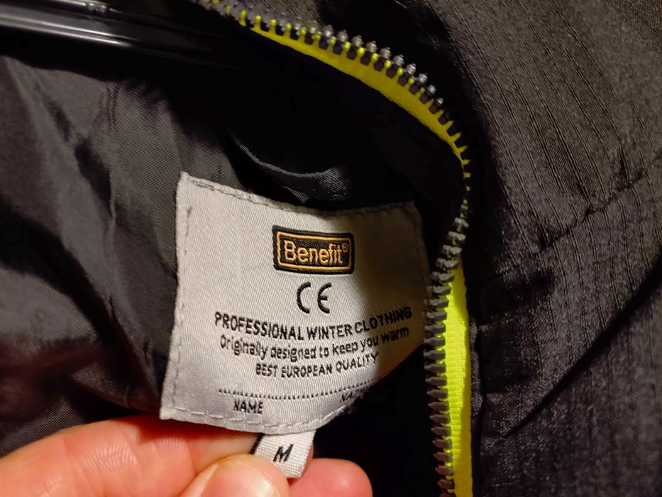 Kurtka ochronna ocieplana Benefit rozm M