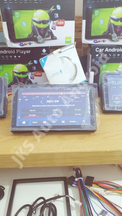 AutoRadio 2Din '7' Android 13 GPS Carplay Android Auto/Montagem