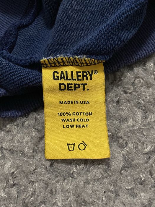 Худі чоловіче LANVIN x GALLERY DEPT оригінал з фарбою MADE IN USA