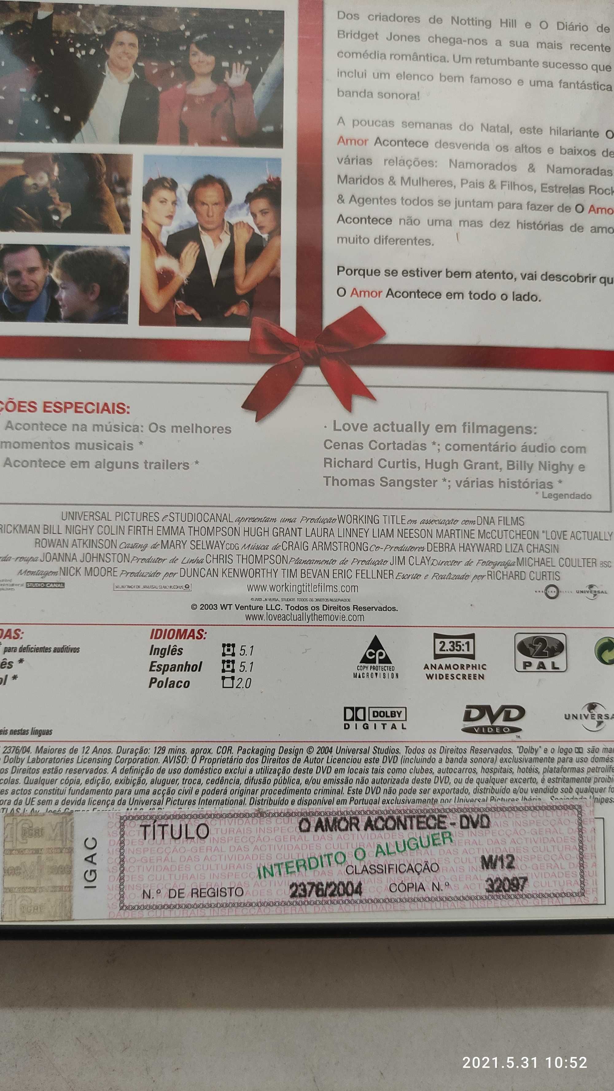 DVD - 18 filmes diversos