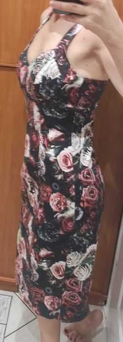 Zara Trafaluc sukienka ołówkowa 36