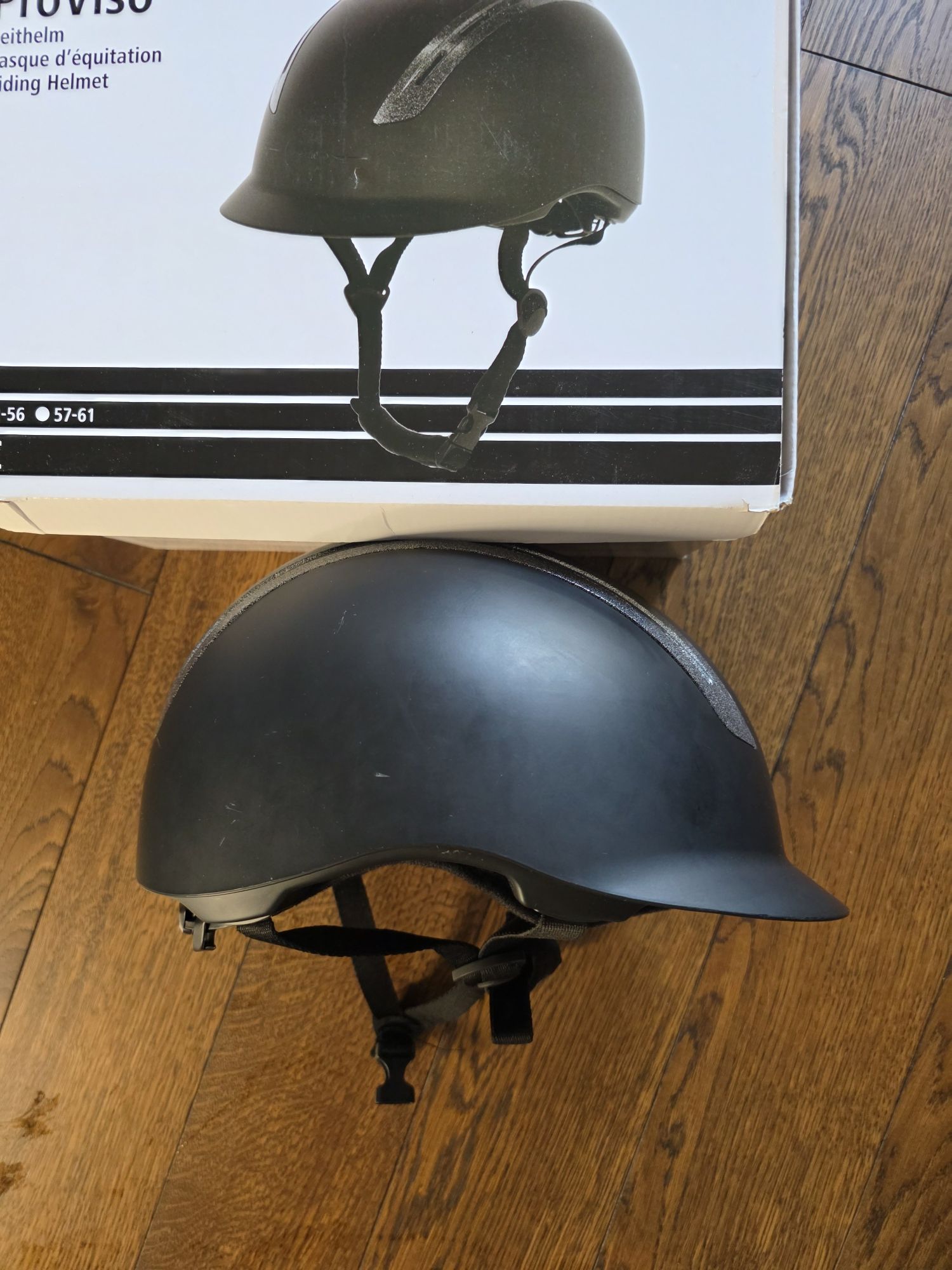 Kask jeżdziecki Cavalliero 52-56 z regulacja
