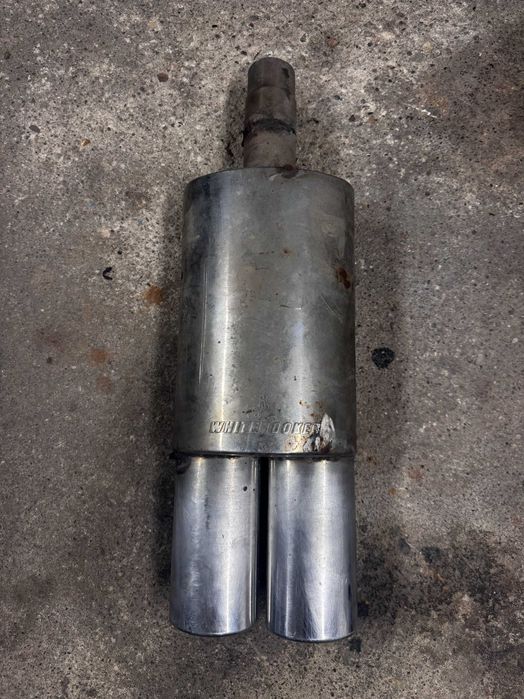 Tłumik końcowy sportowy przelotowy White Hooker