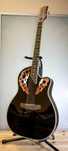 Stagg A2006-BK Shallow Bowl Electro-Acoustic Guitar - Black