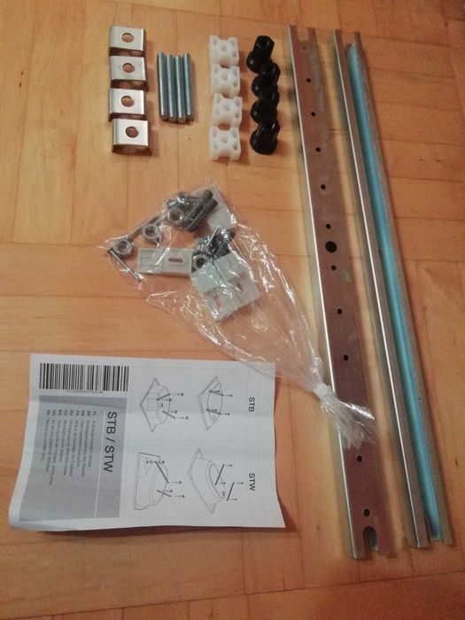 Nowa obudowa brodzika Sanplast OBP 80x100x12,5 cm + stelaż do brodzika