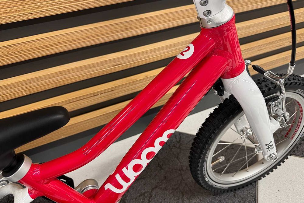 Rower dziecięcy woom 2 GO  różowy 2025 - rowery woom KRAKÓW