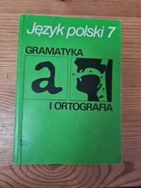 Język polski 7 Gramatyka i ortografia - Michał Jaworski podręcznik