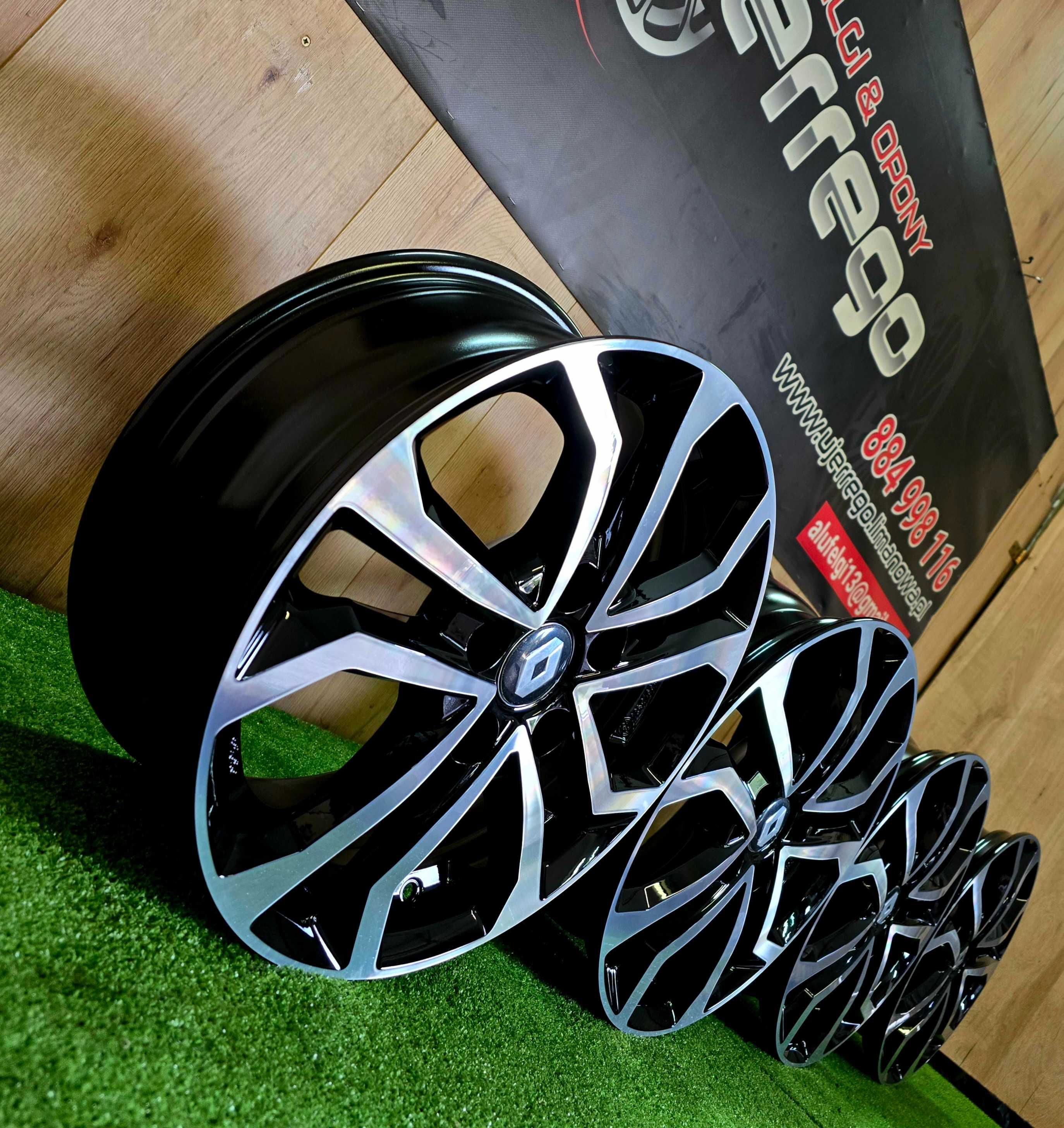 NOWE ALUFELGI RENAULT 17x5x114,3 - Austral,Clio,Megane,Scenic,Talisman