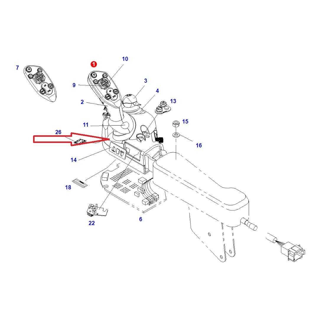 Joystick Główny Sterowania Fendt