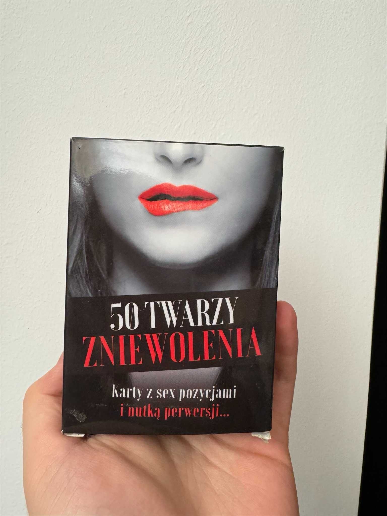 Karty 50 twarzy zniewolenia talia dla dorosłych