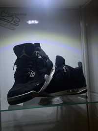 Air Jordan 4 Black Canvas