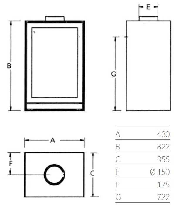 Piec kominkowy TQH 13