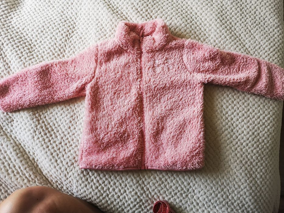 Włochata bluza rozsuwana In extenso 98 cm