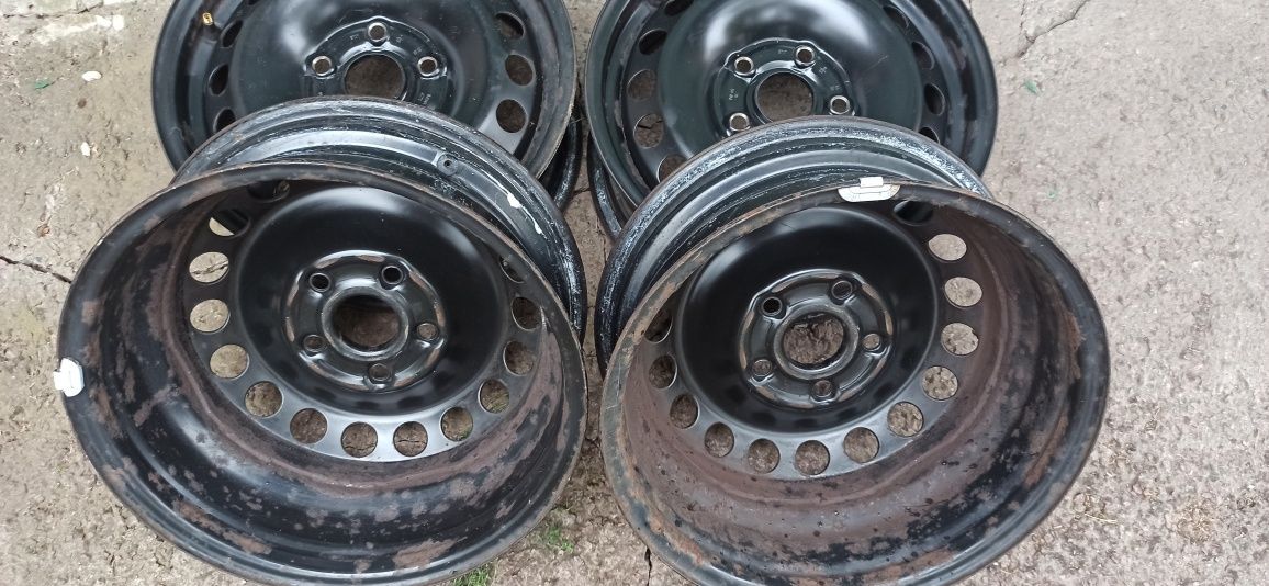 Диски 5 112 R15 VW Golf 5,6 Touran Caddy Skoda Octavia A5,A7