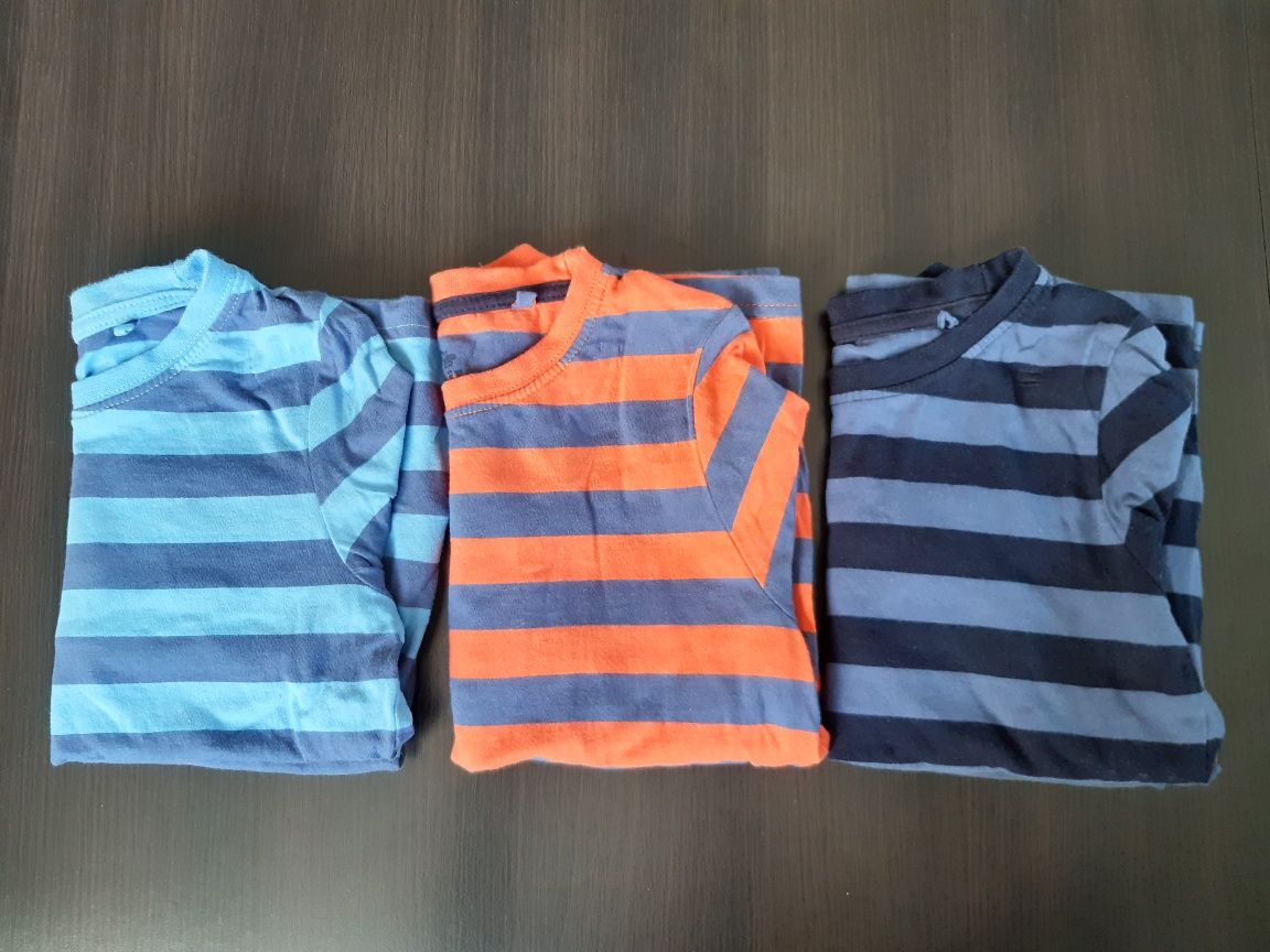 NOWA Koszulka chłopięca z bawełny, 3sztuki, r.110-116 koszulki t-shirt
