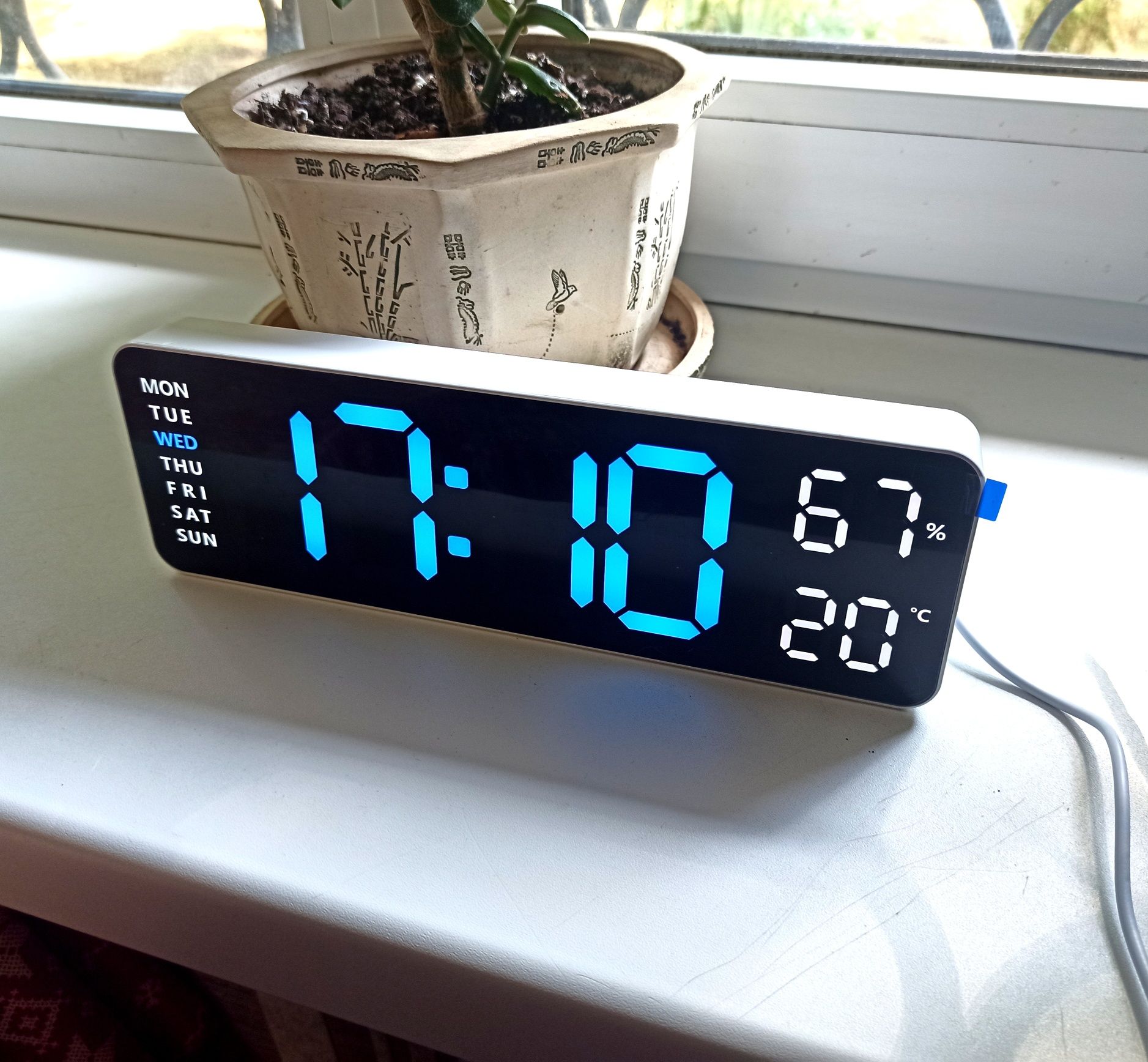 Годинник світлодіодний Led