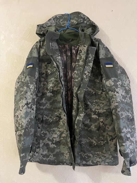 Зимова куртка піксель, двойна. Зс У, штани утепленні