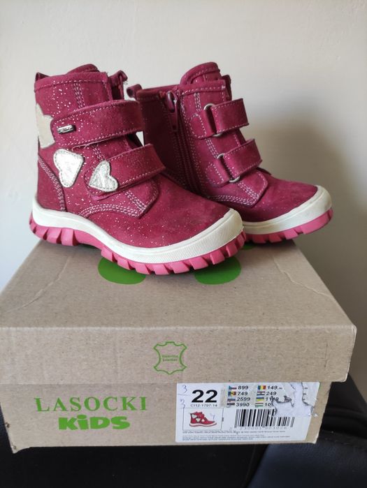 Buty zimowe dla dziewczynki  Lasocki